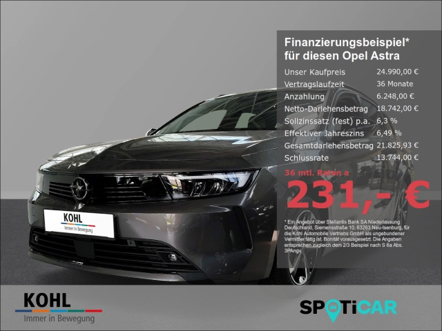 Opel Astra 1.2 L Sports Tourer Edition Turbo