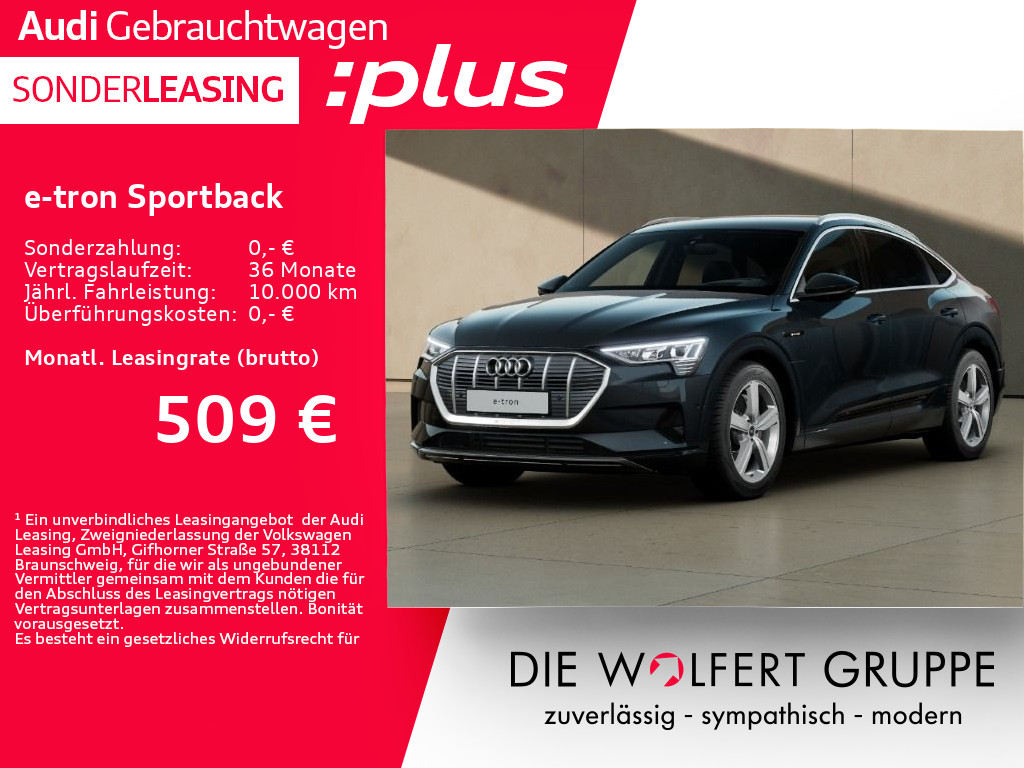 Audi e-tron Sportback advanced 55 quattro