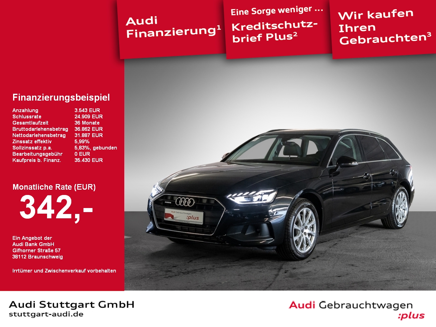 Audi A4 Avant 40 TFSI quattro