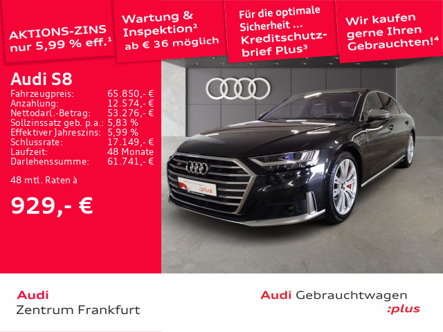 S8 TFSI tiptronic Laser Leder B&O 360° Massage