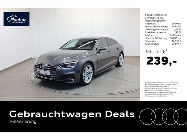 A5 Sportback 2.0 TFSI S line