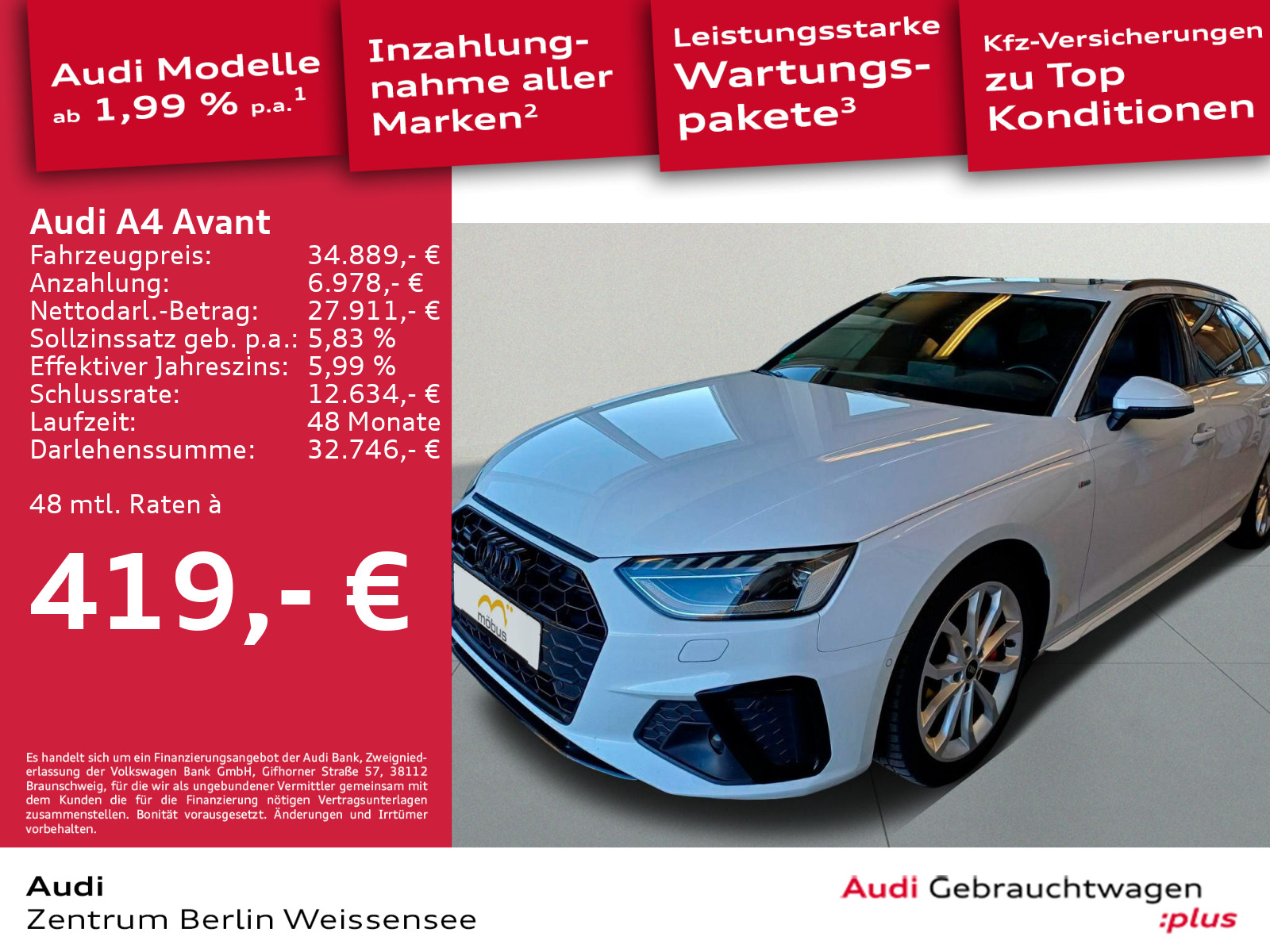 Audi A4 Avant 40 TDI S-TRO QUA S-LINE