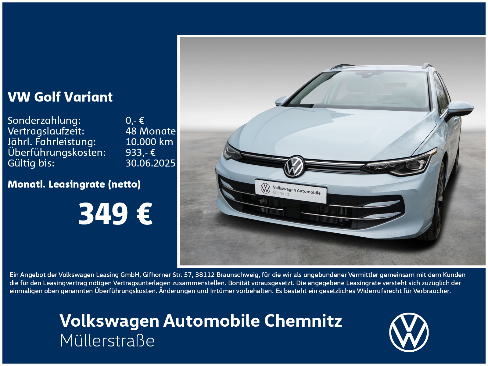 Volkswagen Golf Variant 1.5 l Style eTSI Business