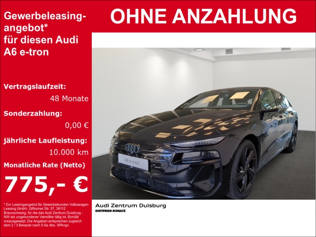 A6 e-tron Avant performance AD Panorama Memory Soundsystem Navi Leder HUD Digitales Cockpit verfügbar 05/2025