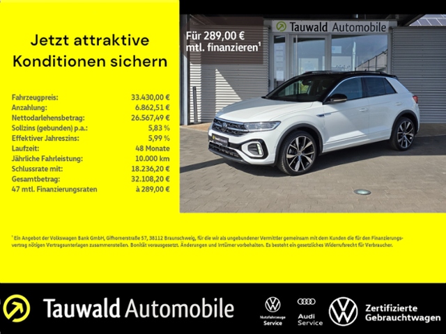 T-Roc 2.0 TDI DSG R-Line PANO/19