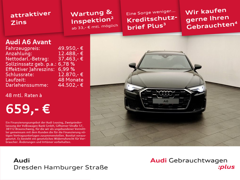 Audi A6 Avant S line 50 TFSI e quattro