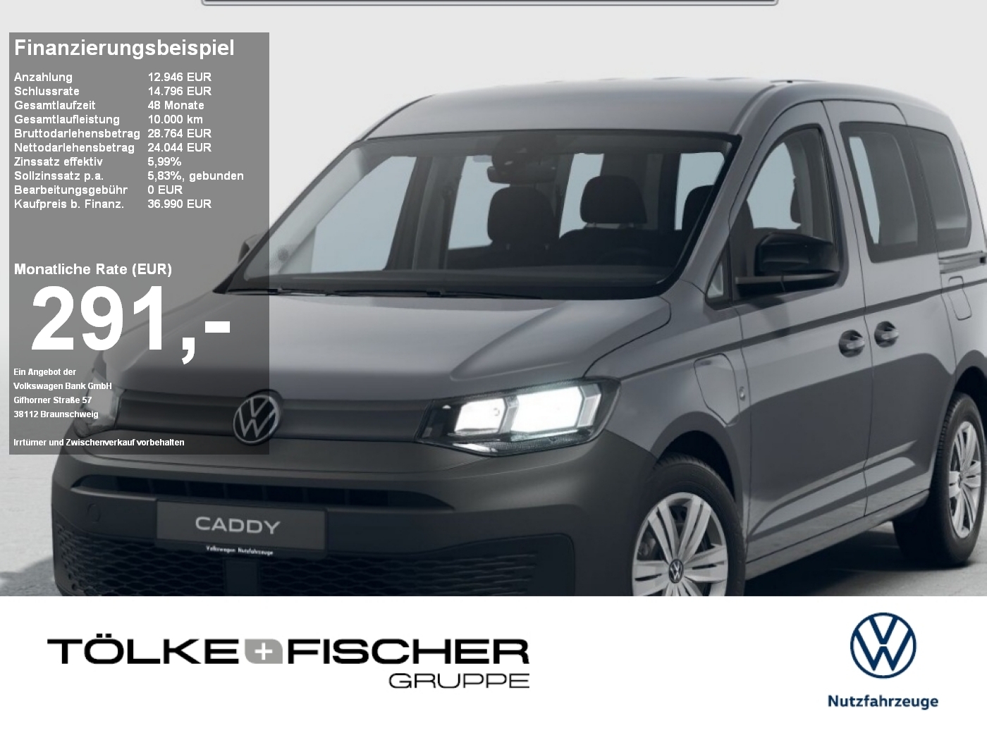 Volkswagen Caddy eHybrid OPF