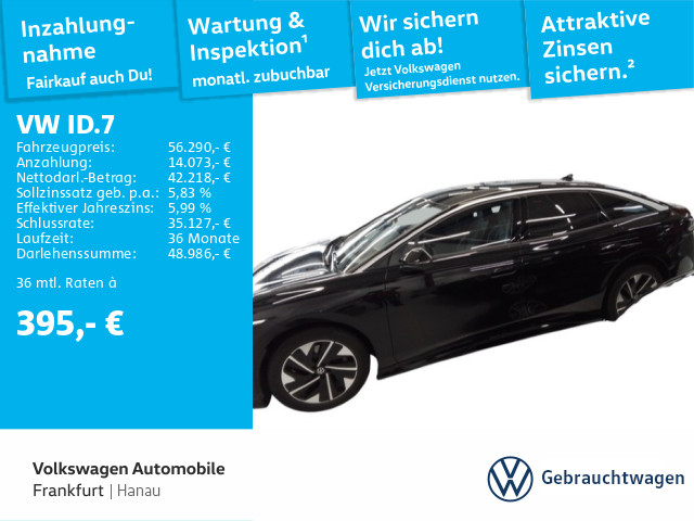 ID.7 Pro S Navi AHK IQ.LIGHT - LED-Matrix-Scheinwerfer