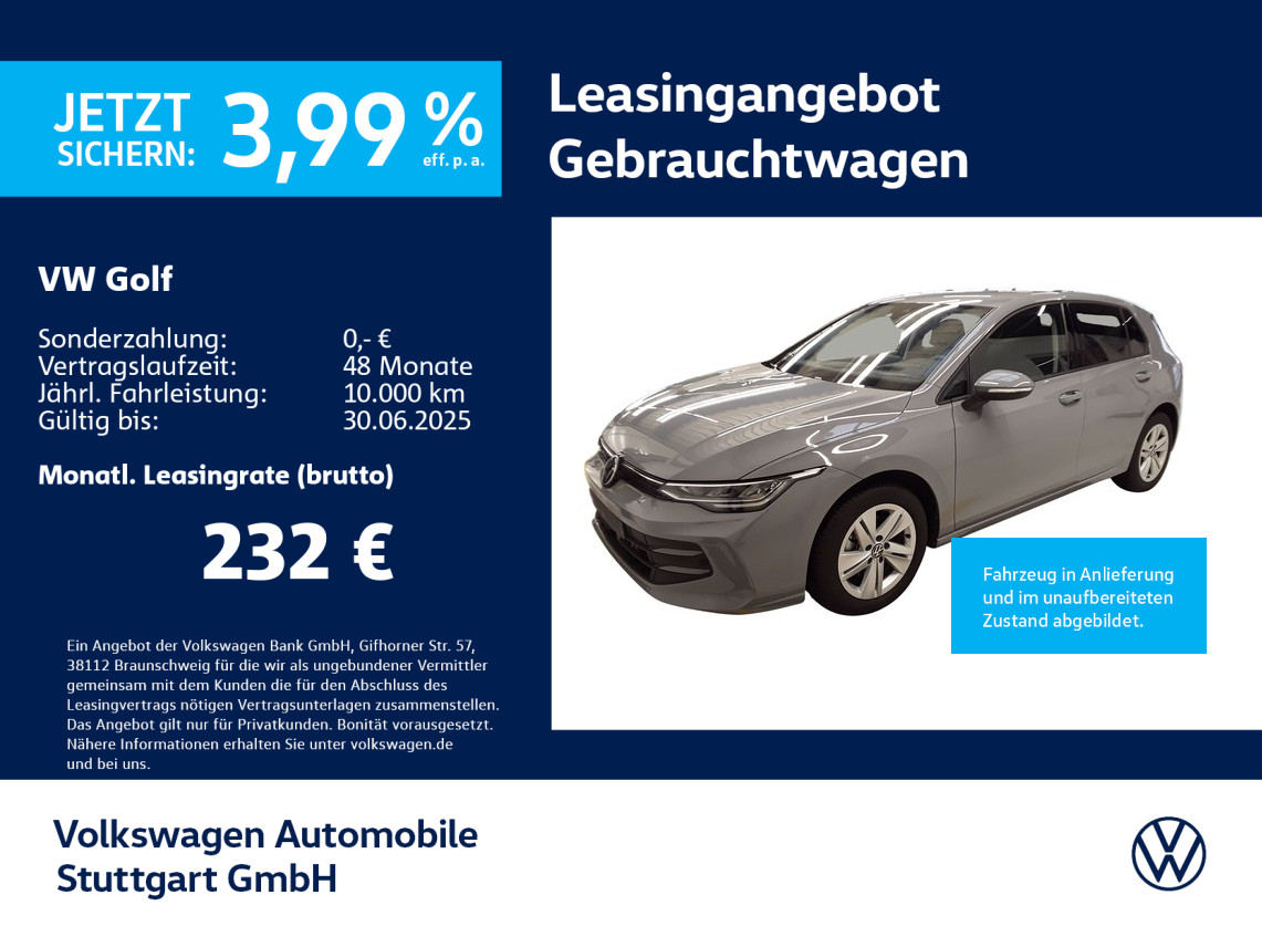 Volkswagen Golf 1.5 TSI 8 Life