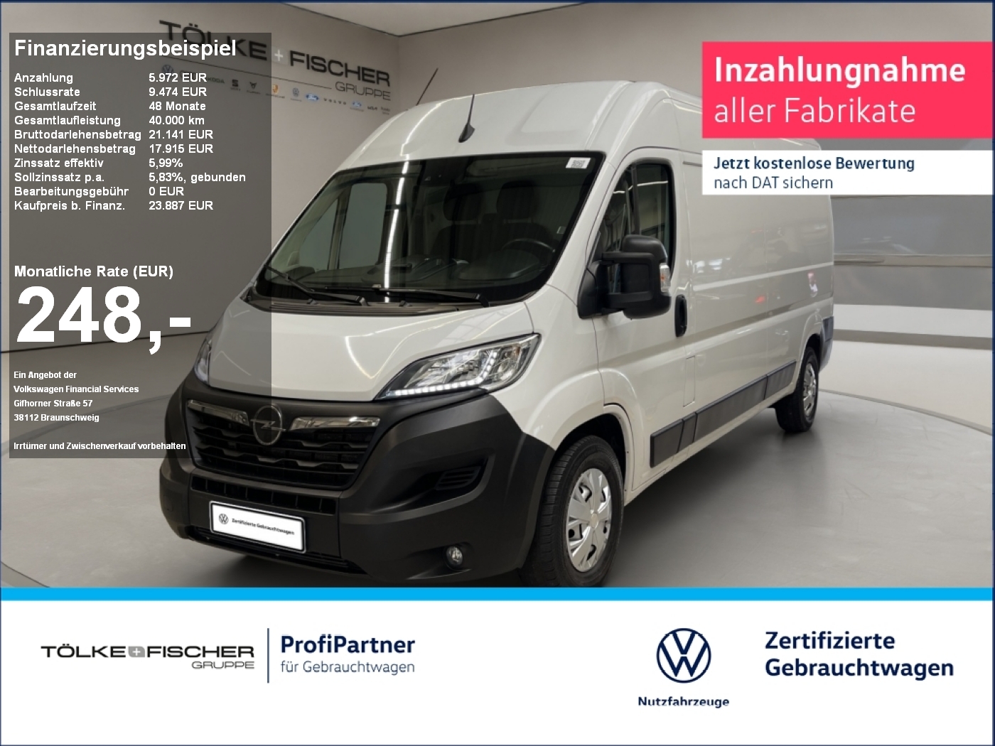 Movano Kasten L3H2  Edition(verstärkt)   3.5t HKa