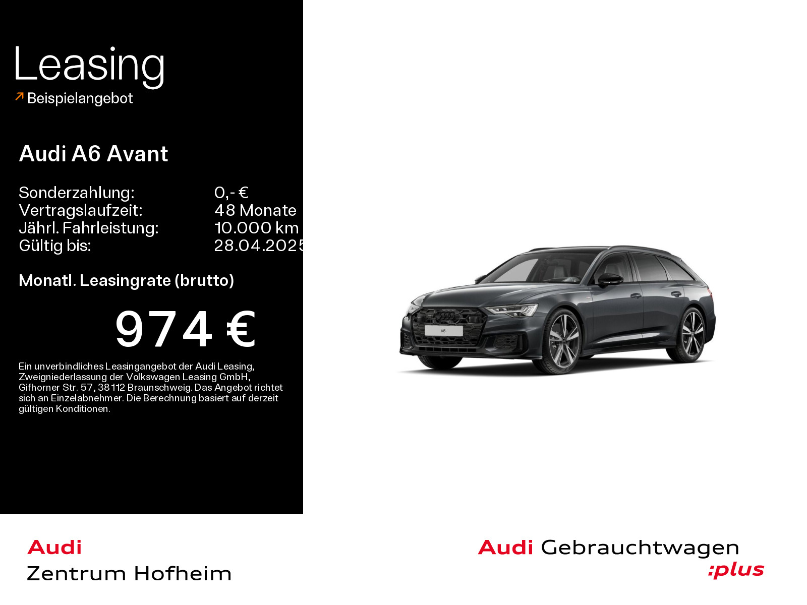 A6 Avant 50 TDI qu S line tip*EUPE 123.595*Air*B&O Ad*HUD*Pano*Standh*Matrix*S-Sitze*Virtual*Navi+*Optik*Nachtsicht*Allradlenkung*AHK*