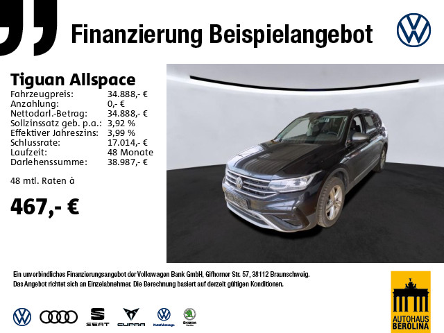 Tiguan Allspace 2.0 TDI 4M Elegance DSG *HuD*