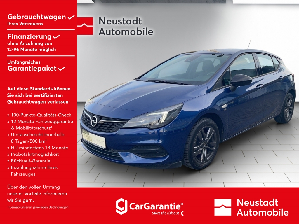 Opel Astra Edition-2020 Automatikängerkuppl