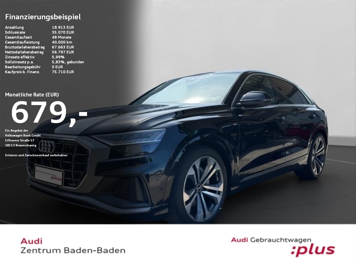 Q8 50 TDI quattro *S line*PANO*STHZG*B&O*MATRIX*