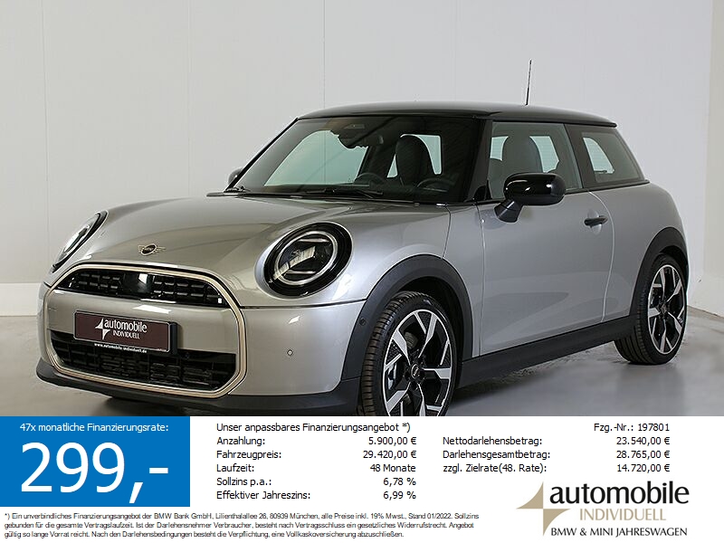 Cooper C 3T Favoured Trim DKG JCW-Sitze HuD Nav