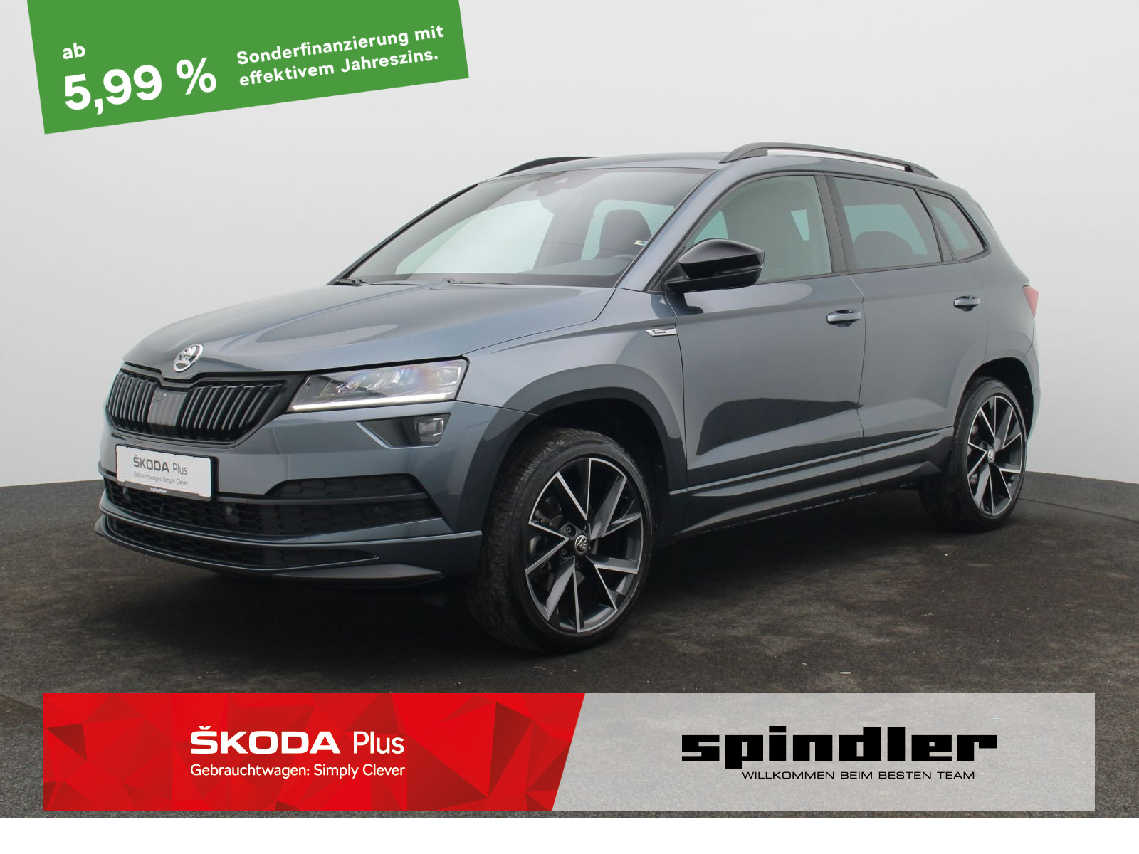Karoq Sportline 2.0 TDI DSG 4x4 / LED, Pano, AHK