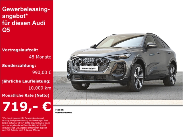 Q5 Sportback TDI quattro 150 kW S tronic Matrix LED+Pano