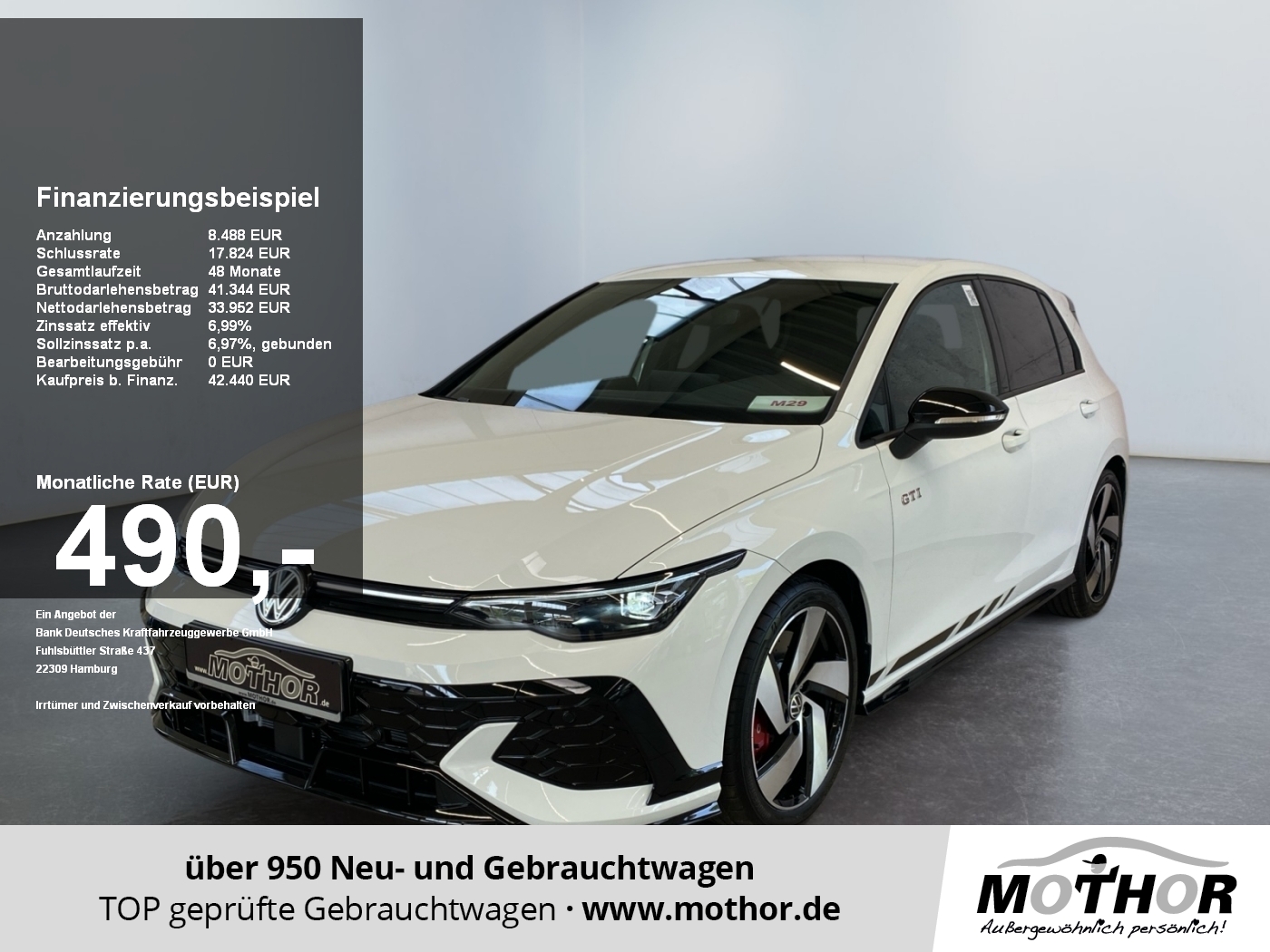 Golf VIII GTI Clubsport 2.0 TSI DSG ACC MATRIX