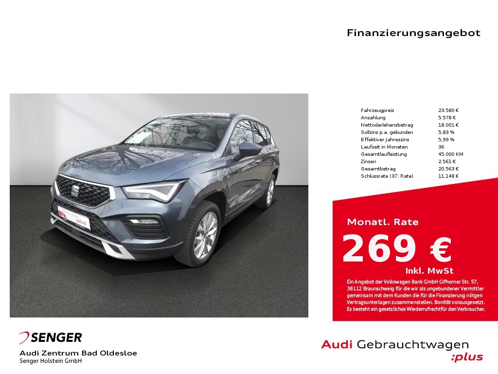 Seat Ateca 1.5 TSI Style