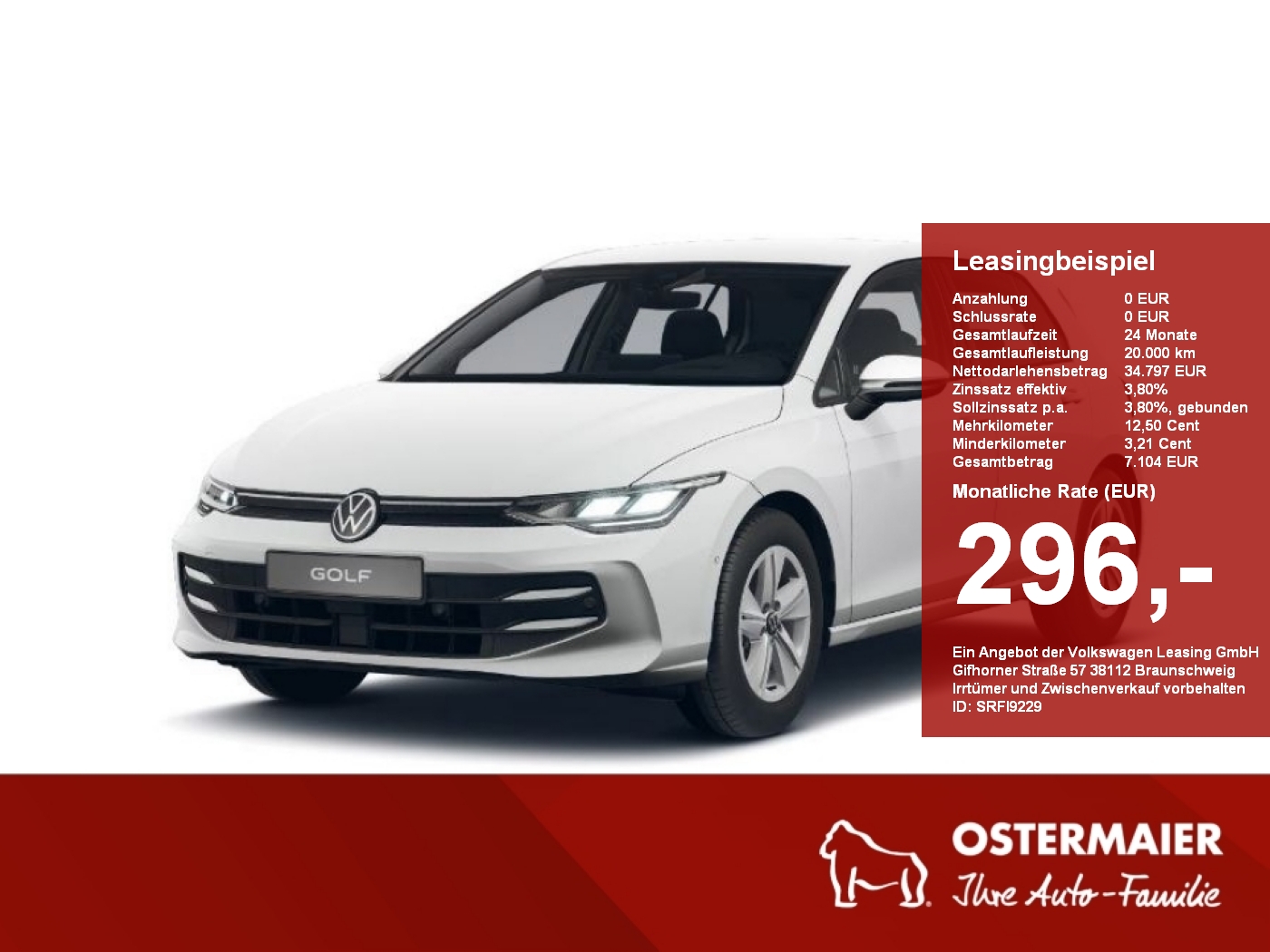 Golf Life 2.0 TDI  Fahrschulfahrzeug