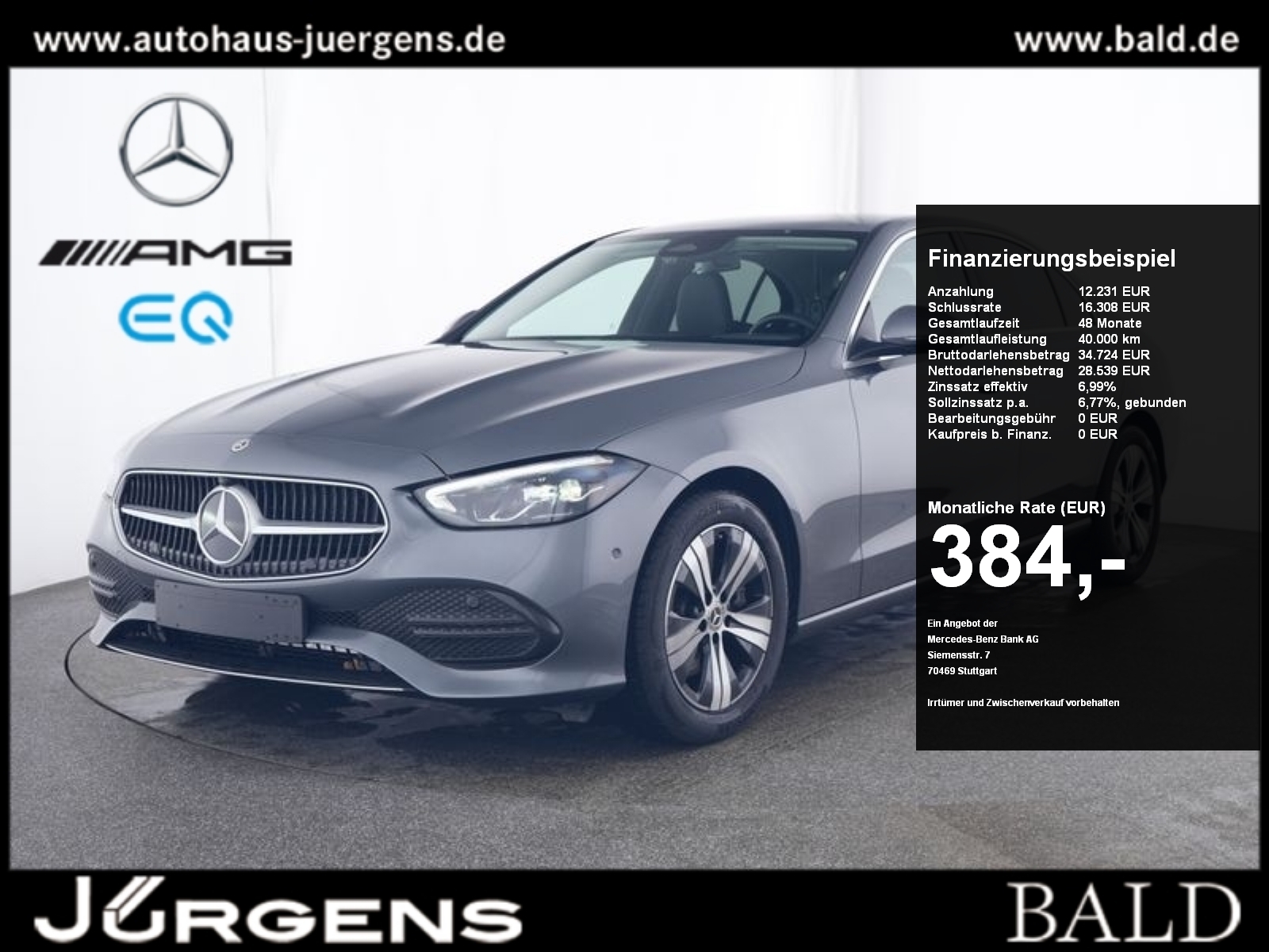 Mercedes-Benz C 220 d Avantgarde Ambiente 17