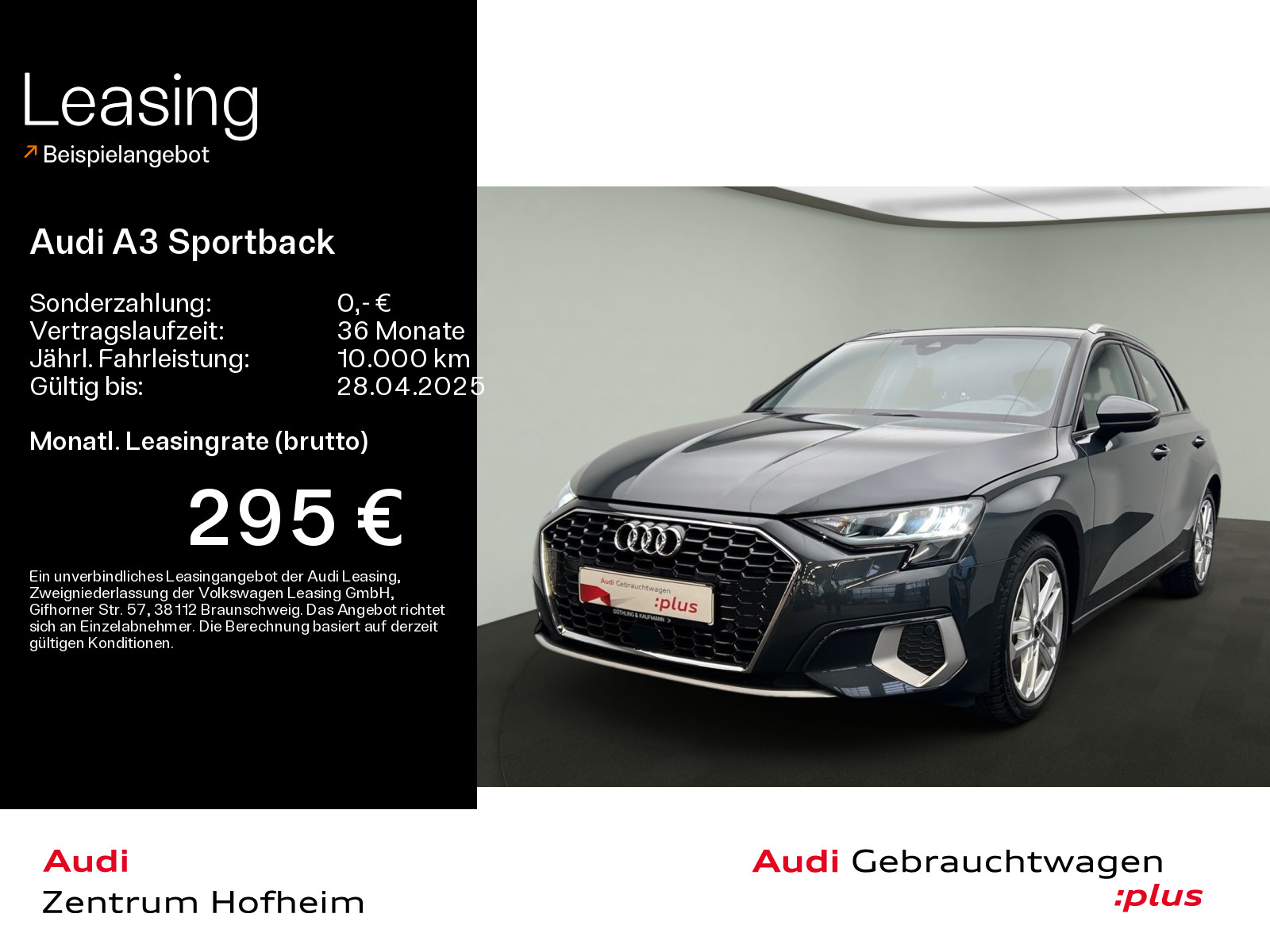A3 Sportback 35 TDI Advanced S tro*LED*Virtual*Navi+*Kamera*