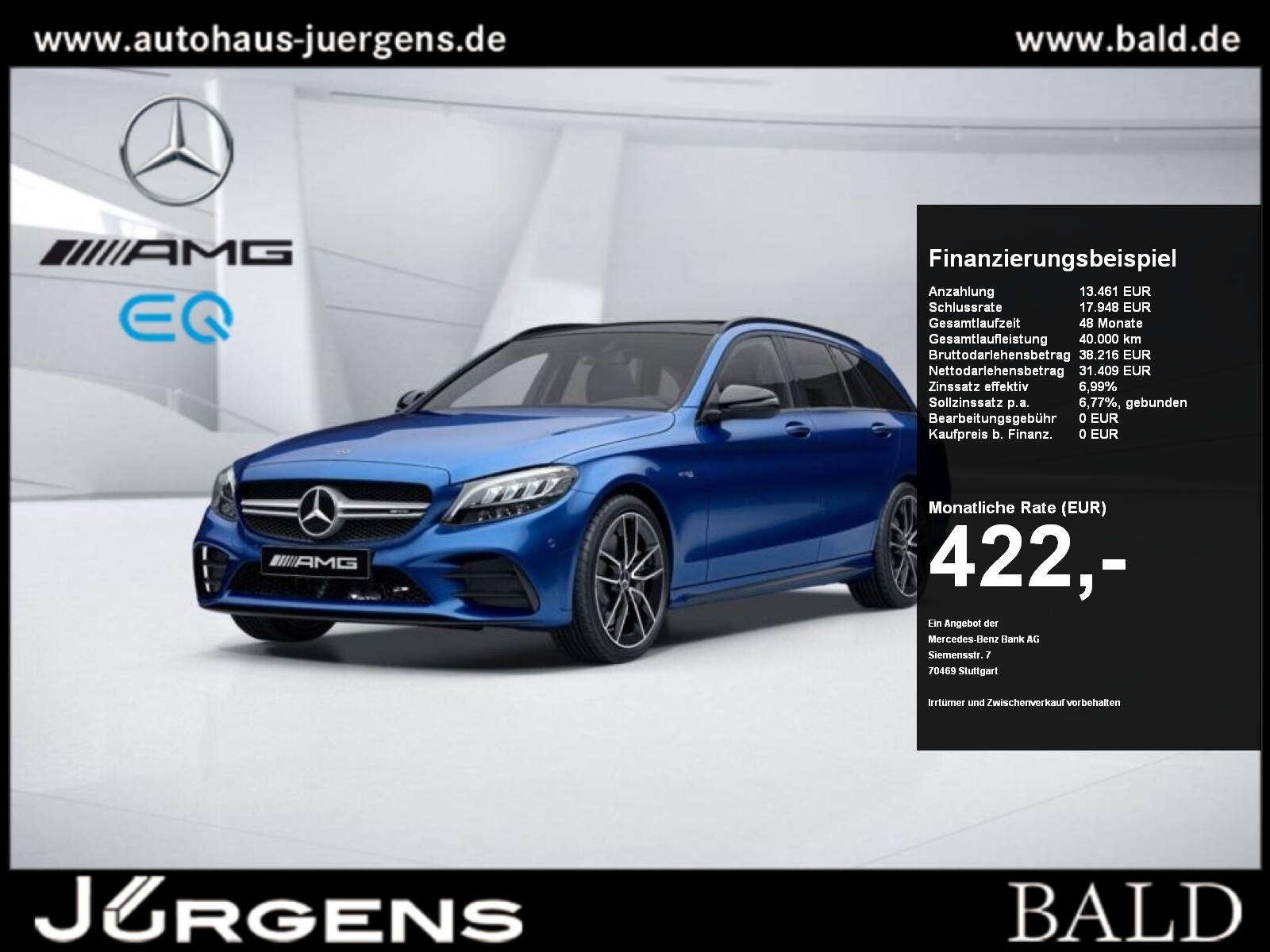C 43 AMG 4M T Perf-AGA/LED/Cam/Pano/Night/Memo