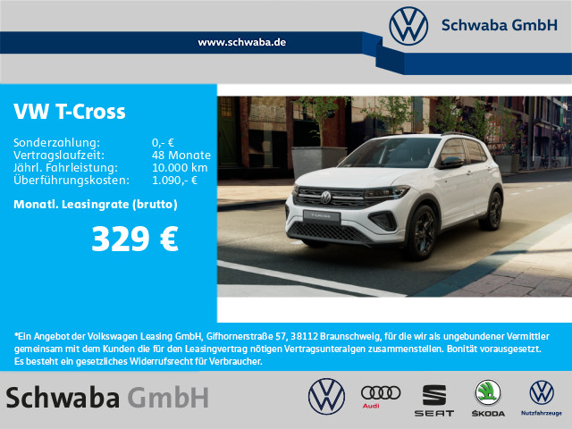 T-Cross R-Line 1.5 l TSI DSG*ACC*MATRIX*NAVI*