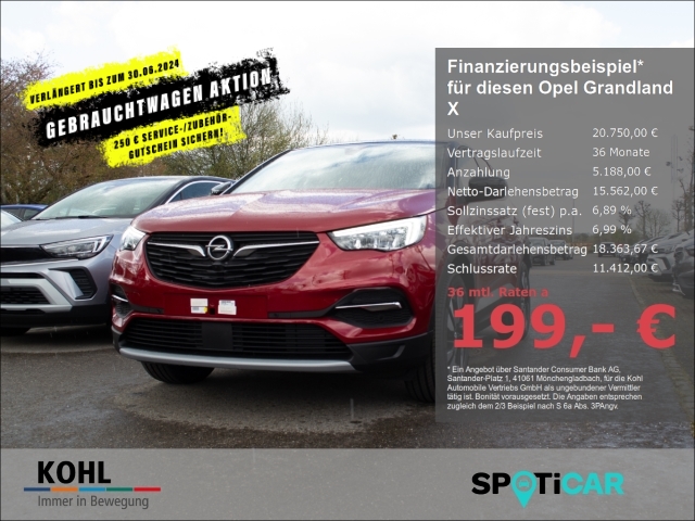 Opel Grandland X 1.2 Elegance Turbo EU6d
