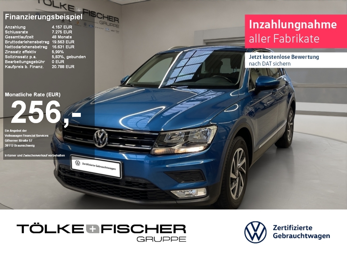 Volkswagen Tiguan 1.4 TSI el Heck