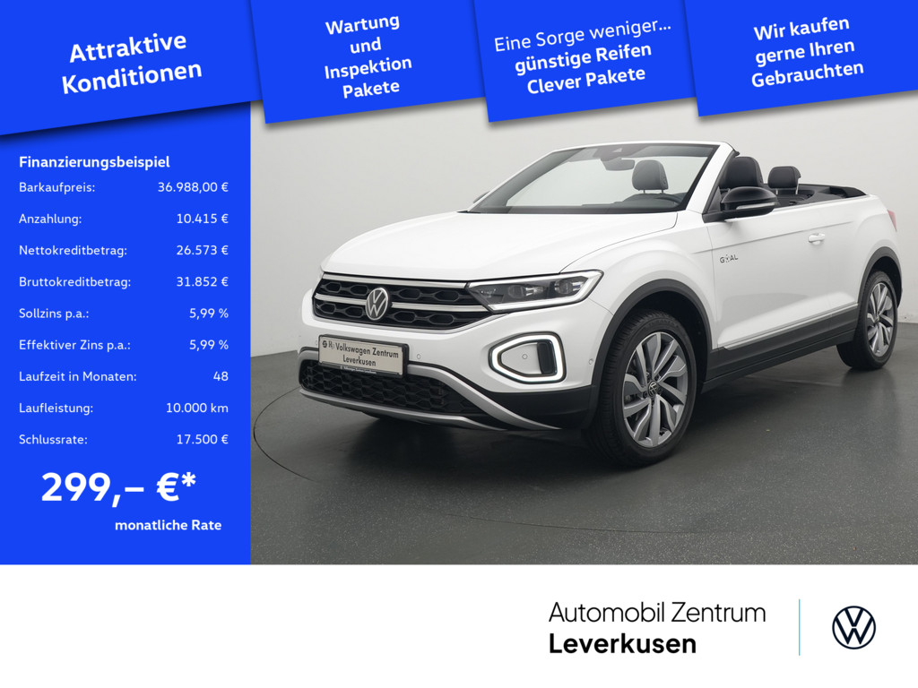 T-Roc Cabrio 1.5 Goal