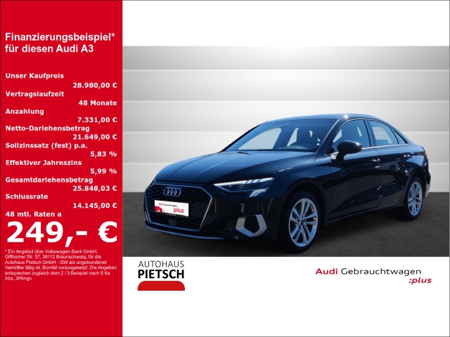 A3 Limo 35 TFSI advanced Navi VC LED ACC