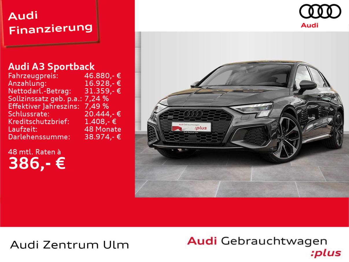 Audi A3 Sportback S line 40 TDI quattro