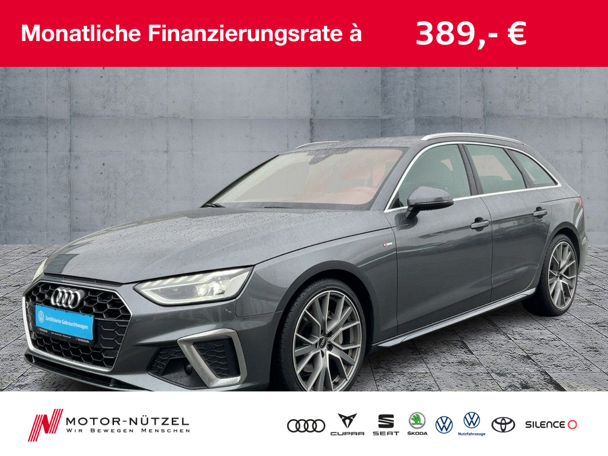 A4 Avant 40 TDI S-TR S-LINE LED+NAVI+B&O+PDC+19"