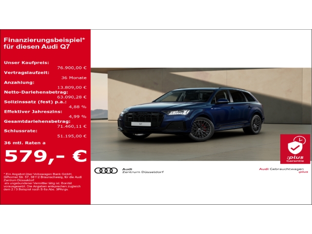 Q7 50 TDI quattro S line PANO KAMERA MATRIX STHZ 3. Sitzreihe