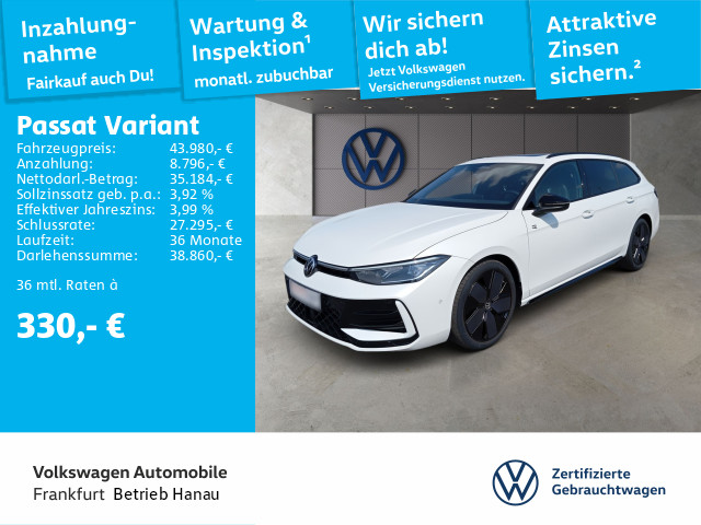 Volkswagen Passat Variant 2.0 TDI R-Line Anhängevorrichtung Light IQ LIGHT - Scheinwerfer