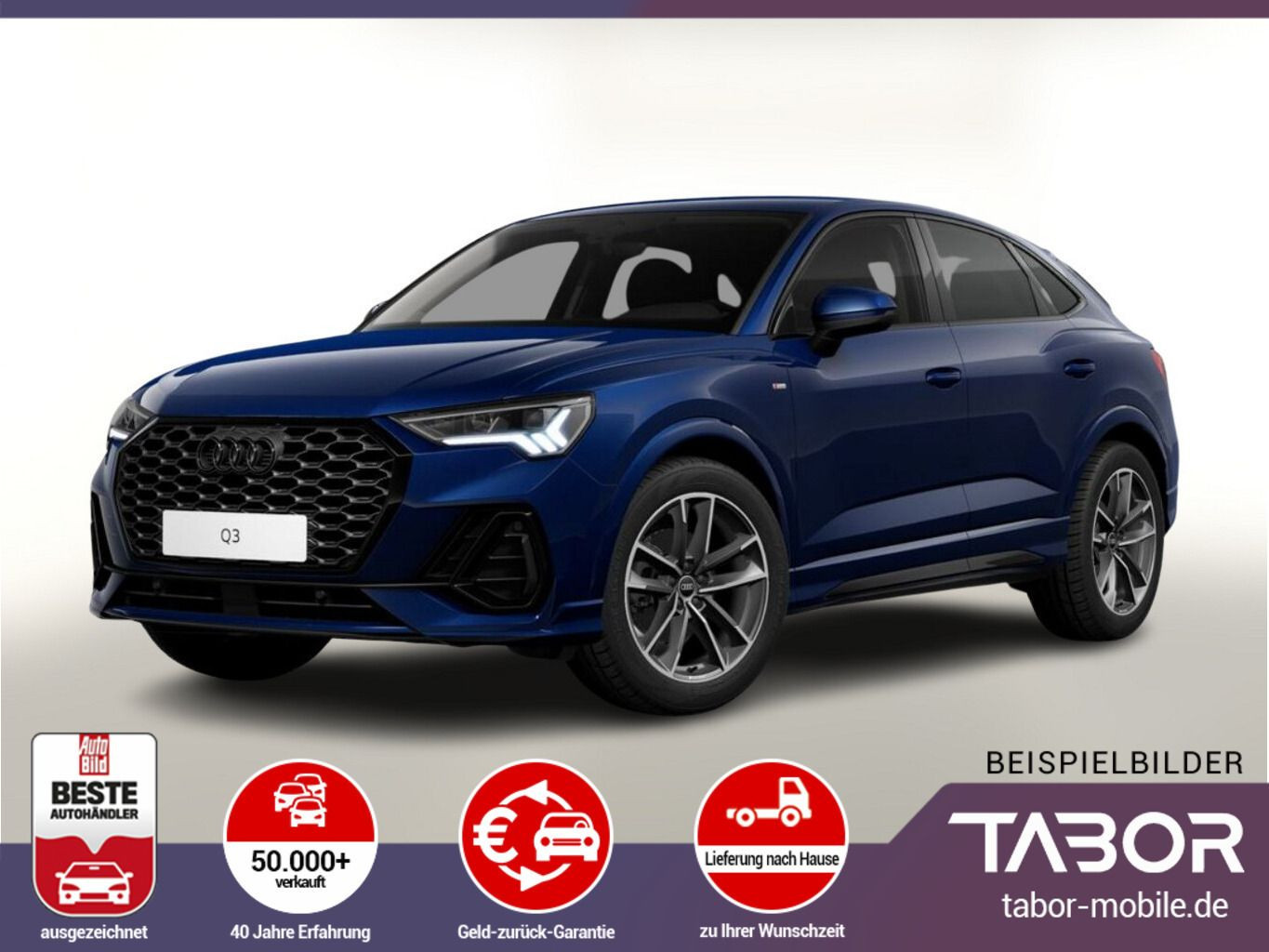 Q3 Sportback 35 TFSI S tronic S line LED Nav 19Z