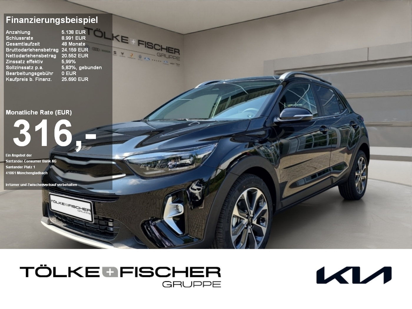 Kia Stonic 1.0 T-GDI 48V Spirit Technologie