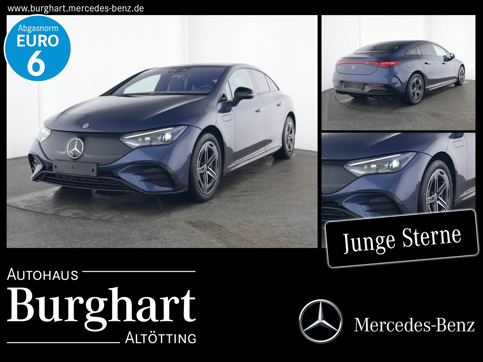 Mercedes-Benz EQE 350 Edition AMG Line Night Hinterachslenkung