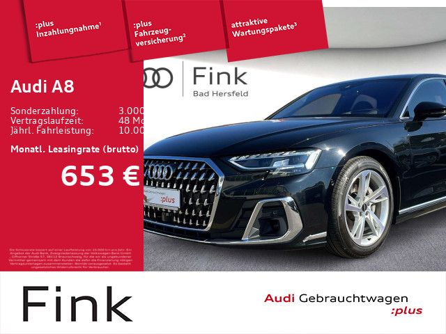 A8 50 TDI quattro HuD Pano B&O Standhzg.