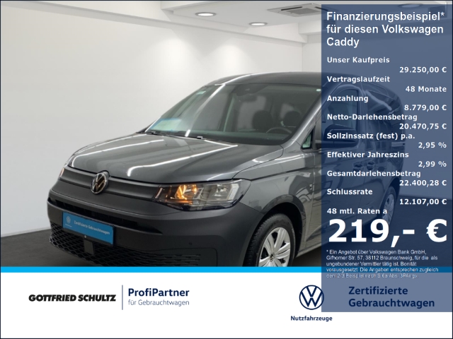 Volkswagen Caddy 1.5 TSI Kombi AppConnect Basis