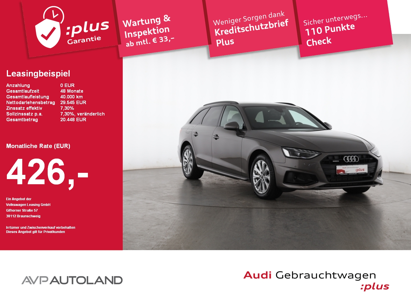 A4 Avant advanced 40 TFSI quattro advanced LED