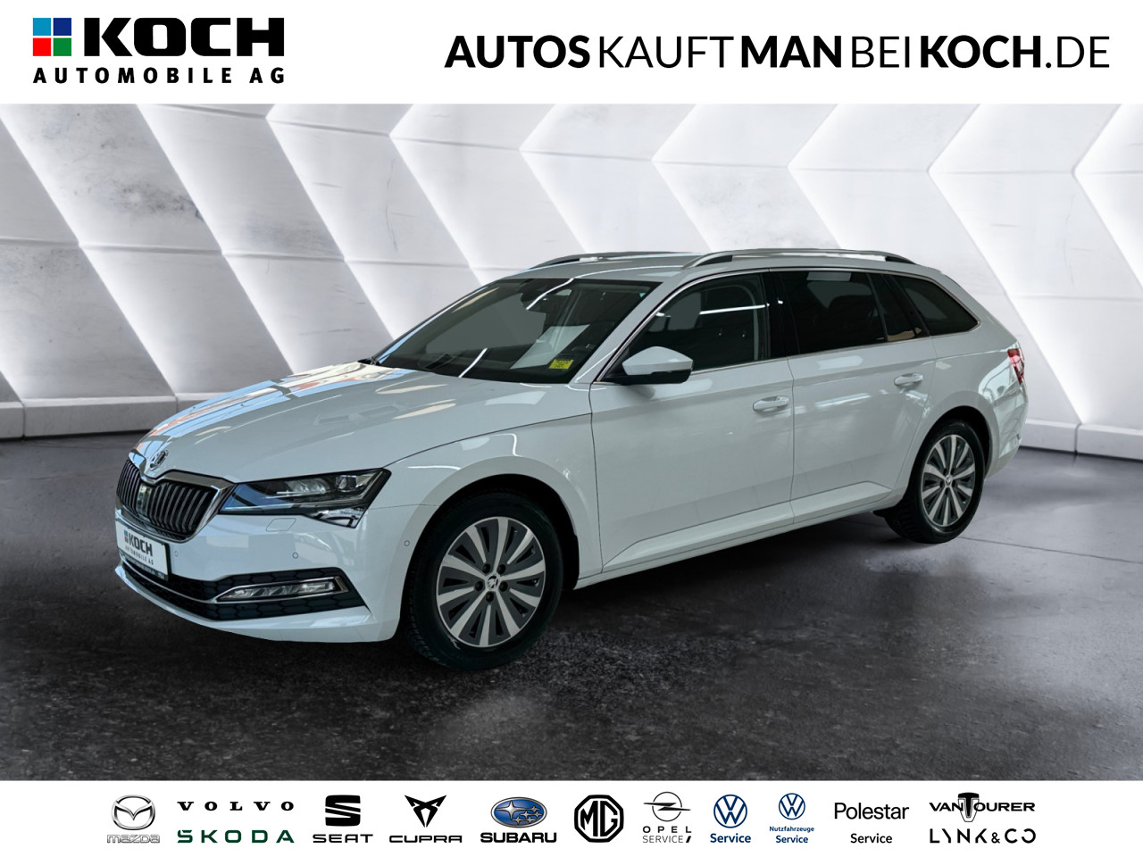 Superb Combi 1.5 TSI DSG Style MATRIX AHK ACC NAVI