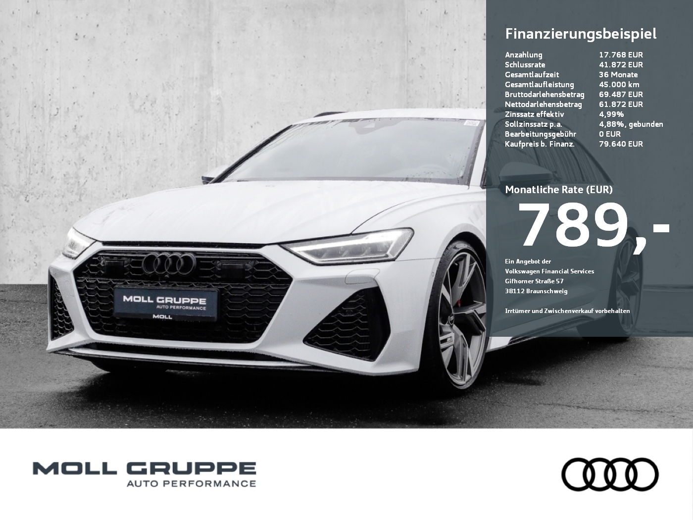 RS 6 Avant TFSI quattro AHK NAVI LEDER LUFT