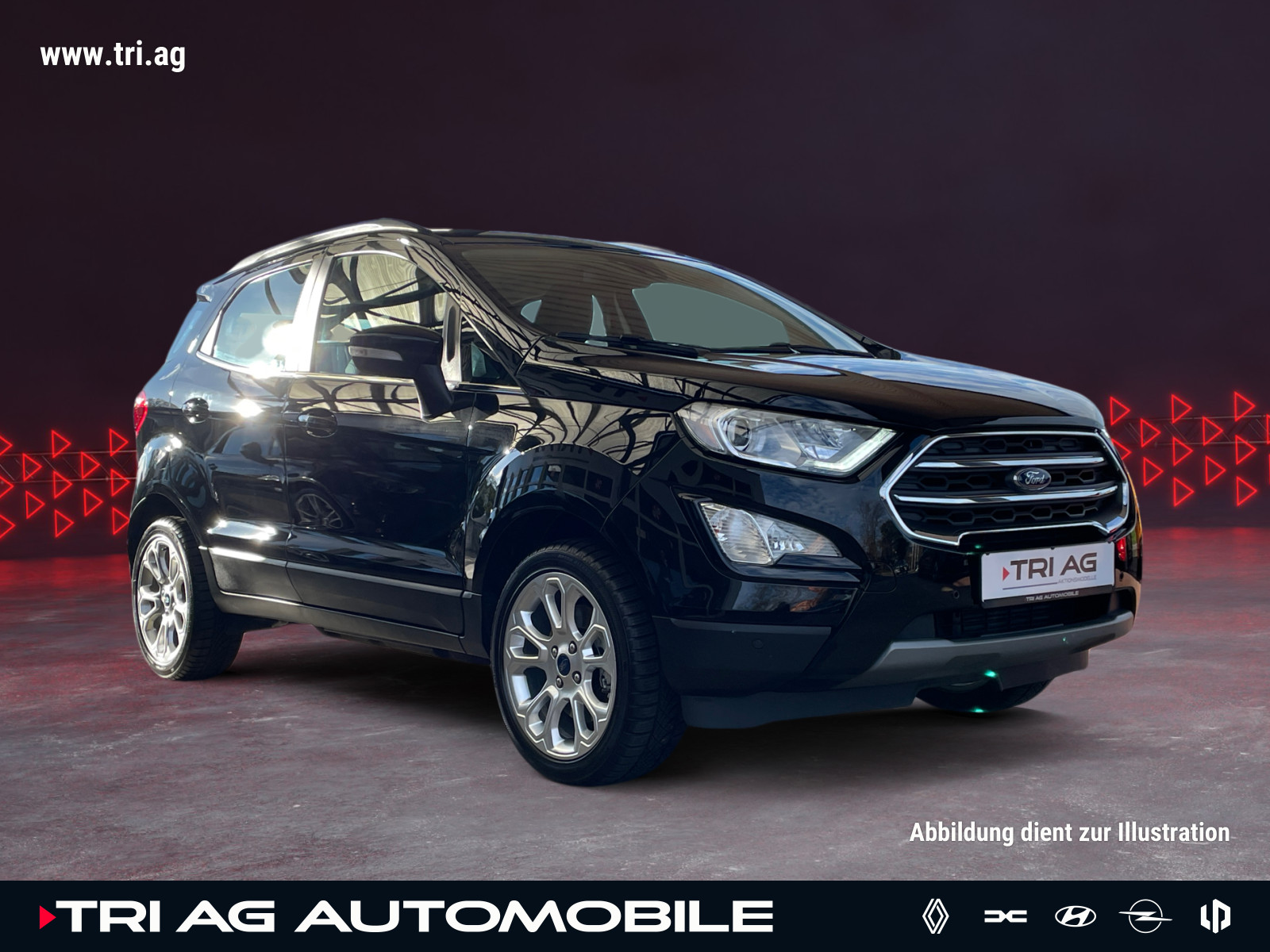 EcoSport 1.0 EcoBoost Titanium Start/Stopp GRA PDC SHZ Navi Klimaautomatik Rückfahrkamera