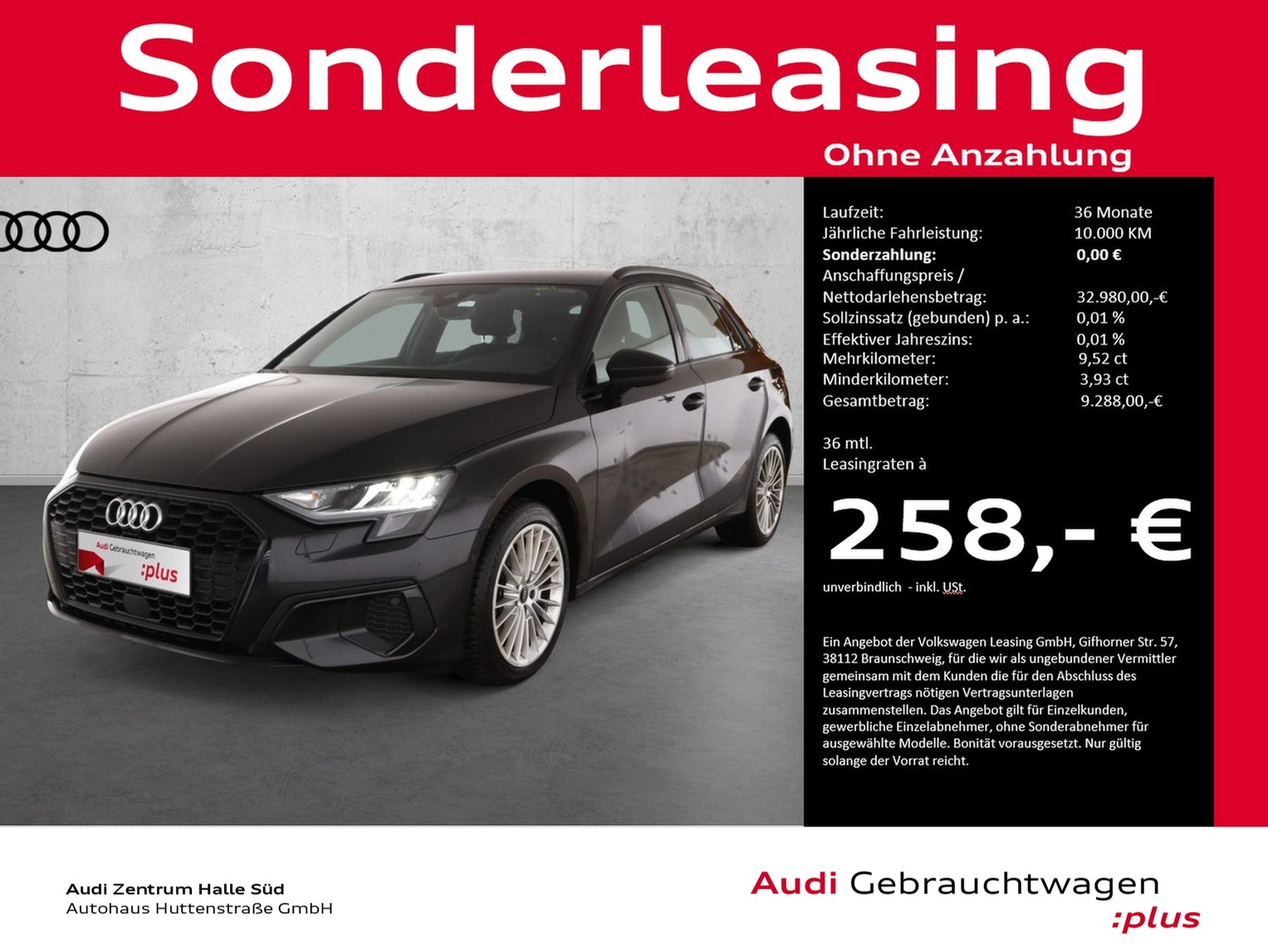 A3 Sportback 35 TDI advanced LED NAVI+ KAMERA eKLAPPE