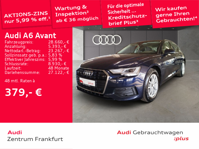 A6 Avant 40 TDI S tronic LED DAB PDC