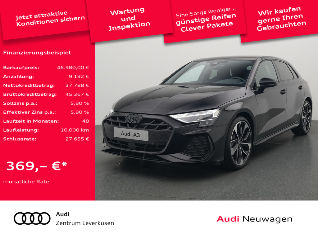 Audi A3 Sportback S line S ronic MEMO