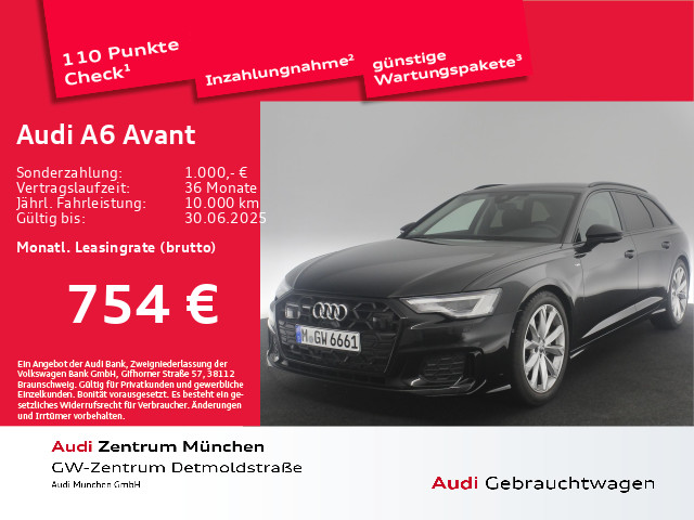 A6 Avant 40 TDI qu. S tronic S line AHK/Matrix/Assistenz /R-Kamera/20 Zoll
