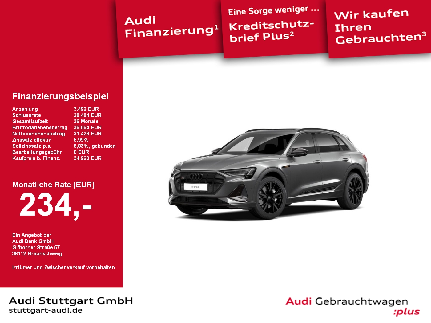 Audi e-tron S line 50 quattro